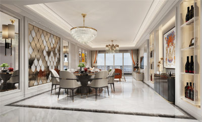 现代轻奢客餐厅